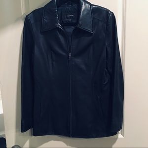Selling ColeBrook women leather jacket